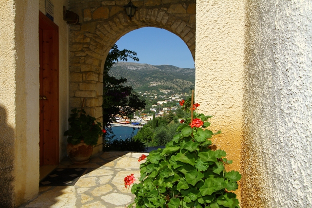 rooms View from entrance of Villa